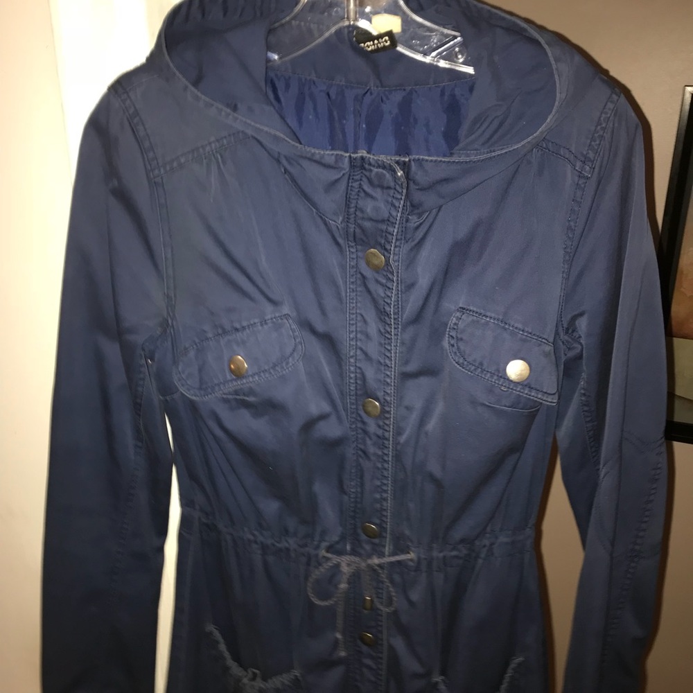 H&M navy blue jacket